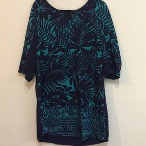 Lilly Pulitzer style summer dress.